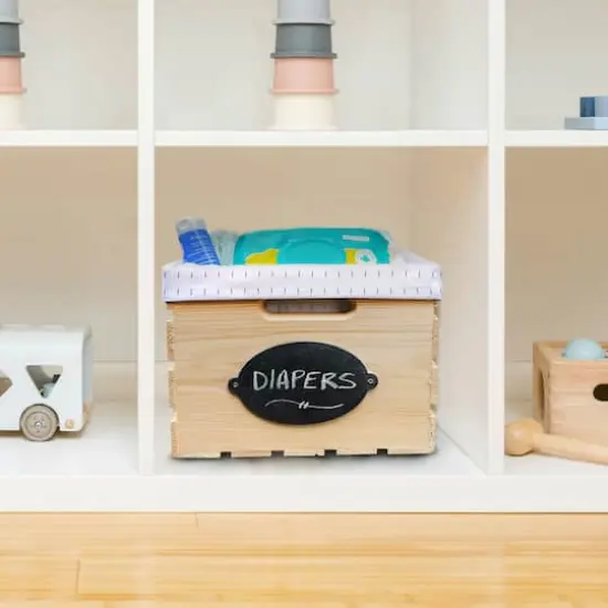 Surface Appeal&trade; 18" Crate Liner White/Black Dash {5}