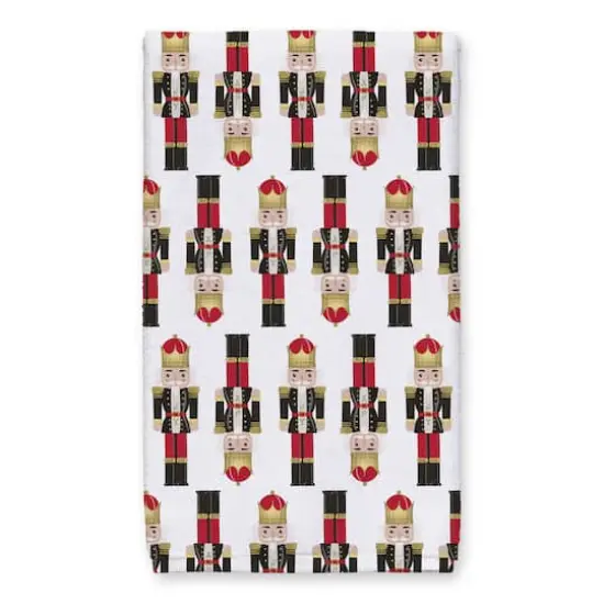 Holly Jolly Nutcracker Tea Towels - Set of 2 {5}