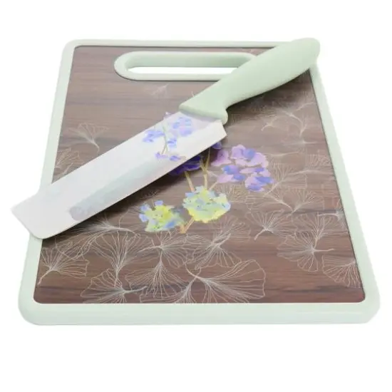 Gibson Elite&reg; Lavender Cottage 3-Piece Knife Cutlery Set in Floral {7}