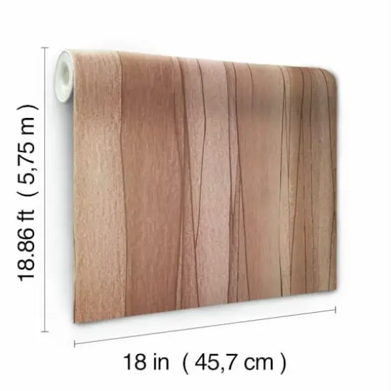 RoomMates Making Waves Peel & Stick Wallpaper Red/Orange {9}