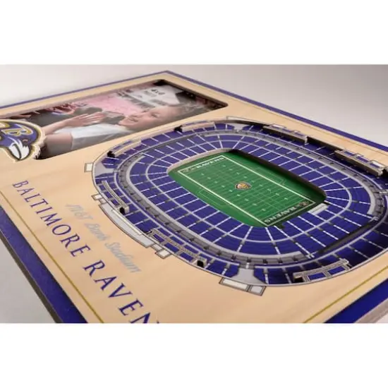 NFL 3D StadiumViews Picture Frame Baltimore Ravens {5}