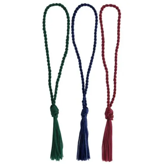 PA Paper&trade; Accents Dark Green, Navy & Maroon Tassels, 24ct. {3}