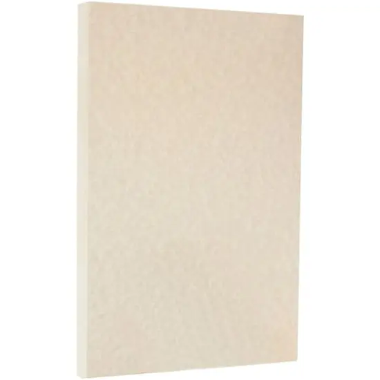 JAM Paper Legal Parchment Cardstock Paper, 50 Sheets Brown {1}