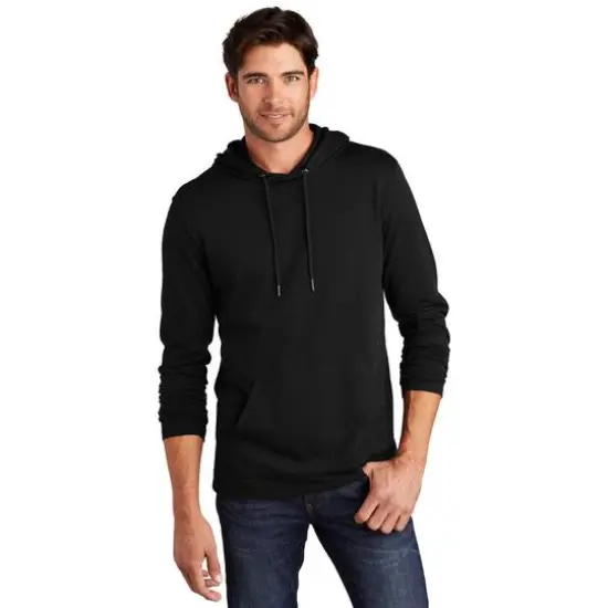 District&reg; Featherweight French Terry&trade; Adult Hoodie Black {4}