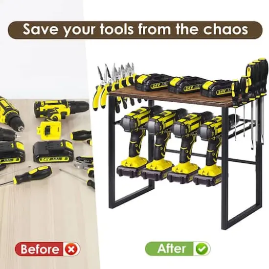 NEX&trade; 16.5" Power Tool Organizer Rack {5}
