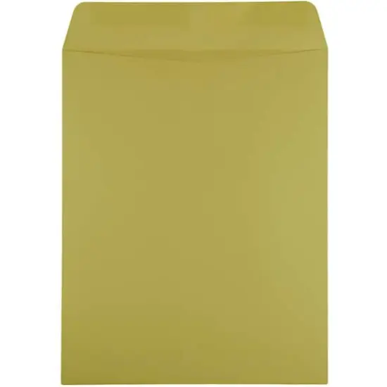 JAM Paper 10" x 13" Open End Catalog Premium Envelopes, 25ct. Chartreuse {4}