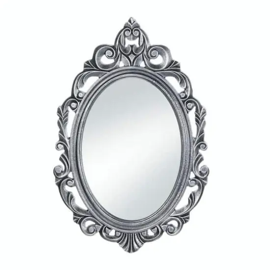 Silver Royal Crown Wall Mirror {1}