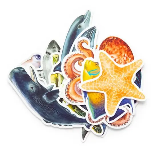 Sealife Die Cut Stickers by Recollections&trade; {3}