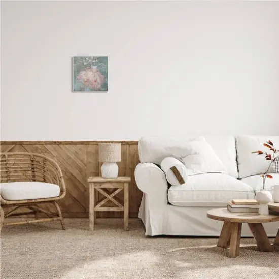 Stupell Industries Abstract Pink Country Dress Dancing Farmhouse Florals,12" x 12" {3}