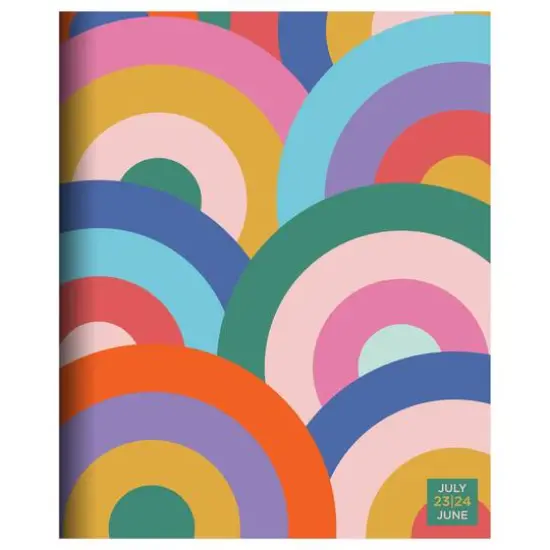 TF Publishing 2023-2024 Concentric Large Monthly Planner {1}