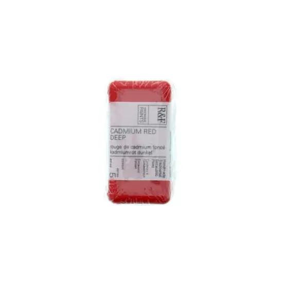 R&F&reg; Encaustic Paint Cake, 40mL Cadmium Red Deep {1}