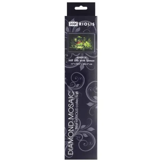RIOLIS Still Life Lemon Diamond Mosaic Kit {3}