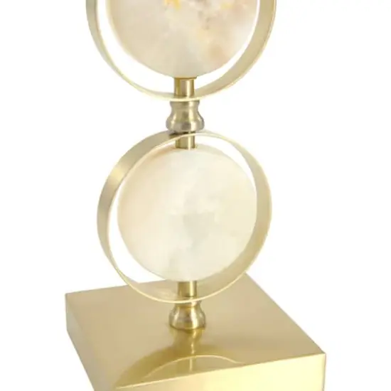 Hello Honey&reg; 30" Marble & Metal Table Lamp {3}