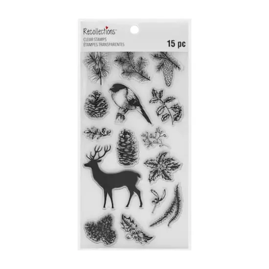 Woodland Animals Clear Stamps, 15ct. by Recollections&trade; {5}