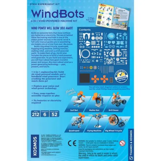 Thames & Kosmos WindBots: 6-in-1 Wind-Powered Machine Kit {3}
