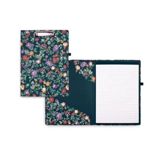 Vera Bradley&reg; Green Fresh-Cut Floral Clipboard Folio {1}