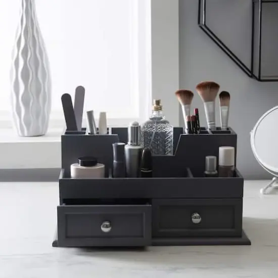Organize It All Grey Accessory Organizer {8}