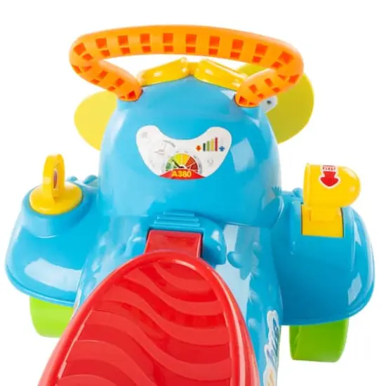 Toy Time Electronic Ride-On Toddler Airplane {5}