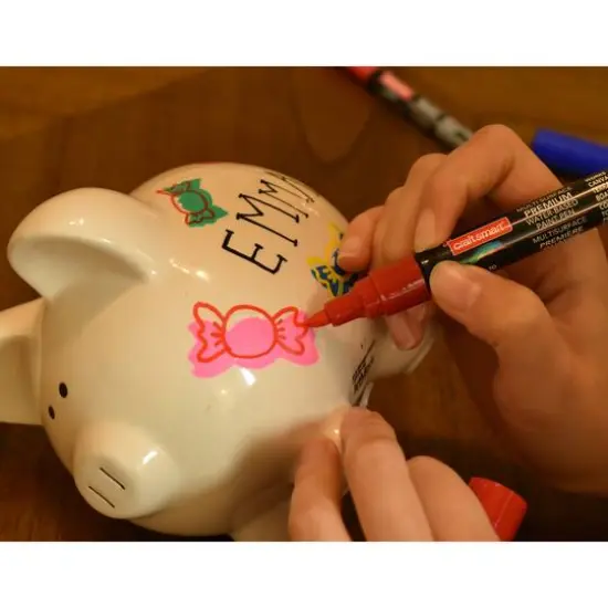 Premium Broad Tip Matte Water-Based Paint Pen by Craft Smart&reg; Red {9}