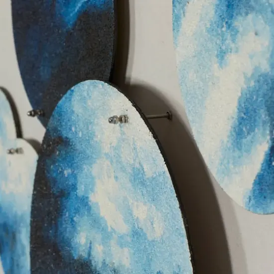 White Canvas Contemporary Wall Art, 40" x 30" x 3" {5}