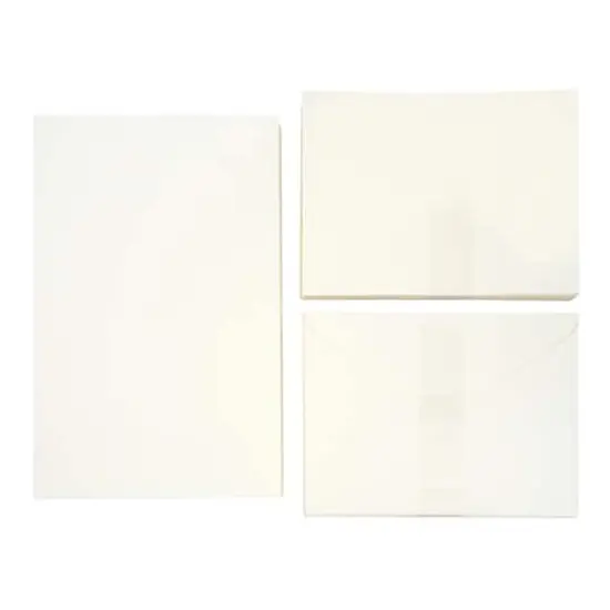 Value Pack Cards & Envelopes by Recollections&reg;, 5" x 6.5" Ivory {3}