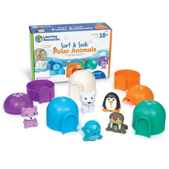 Learning Resources Sort & Seek Polar Animals {1}