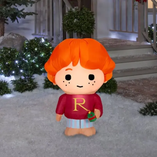 Airblown&reg; 3ft. Christmas Inflatable Ron Weasley {3}