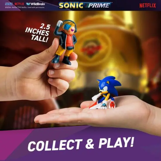 Sonic Prime Deluxe Box A Collectible Figure Set {4}