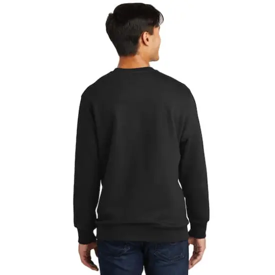 Port & Company&reg; Fan Favorite&trade; Fleece Crewneck Sweatshirt Jet Black {6}