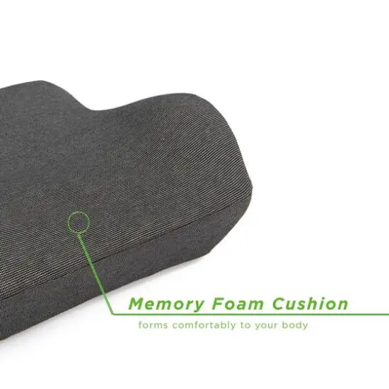 Mind Reader Black Vertical Posture Corrector Back Rest {6}