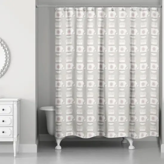 Warm & Cozy Mittens Shower Curtain {1}