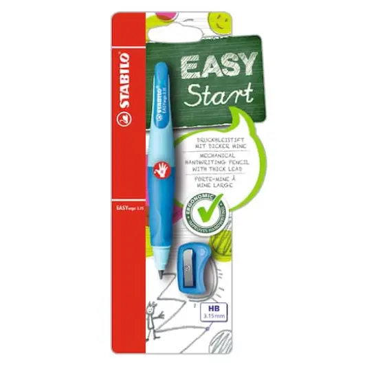Stabilo&reg; EASYergo Blue & Dark Blue Right-Handed Mechanical Pencil {1}