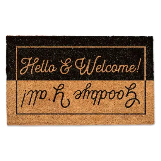 Hello & Goodbye Doormat {1}