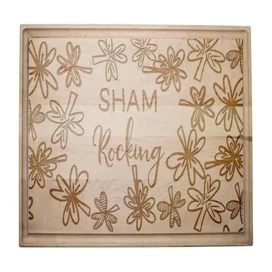 17" Sham Rocking Maple Cutting Board {1}
