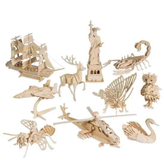 S&S&reg; Worldwide Wooden Punch & Slot Models Kit {1}