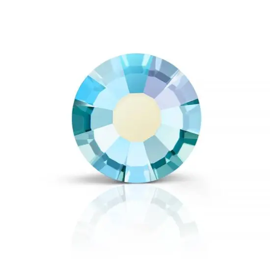 Preciosa MAXIMA SS20 Aurora Borealis Flatback Czech Crystals, 144ct. Shamrock AB {2}