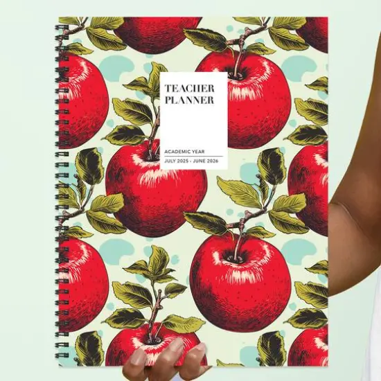 TF Publishing 2025-2026 Heirloom Apples Teacher & Home School Lesson Planning Book {7}