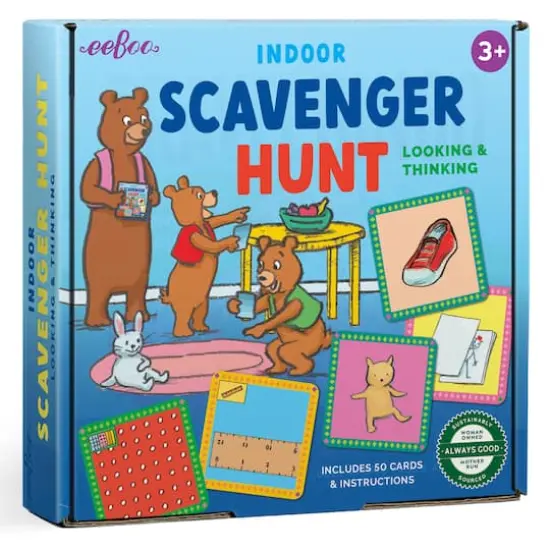 eeBoo Indoor Scavenger Hunt Game {1}