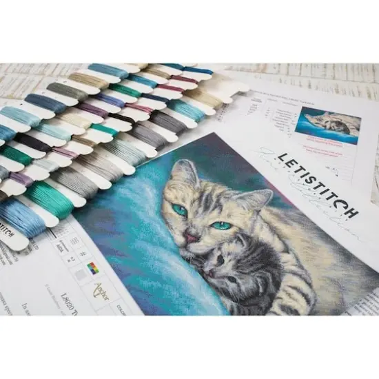 Letistitch Tucked In Counted Cross Stitch Kit {7}