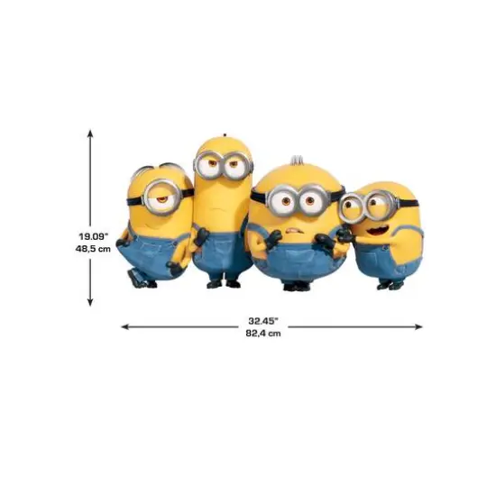 RoomMates Yellow, Blue & Black Minions 2 Giant Wall Decals {9}