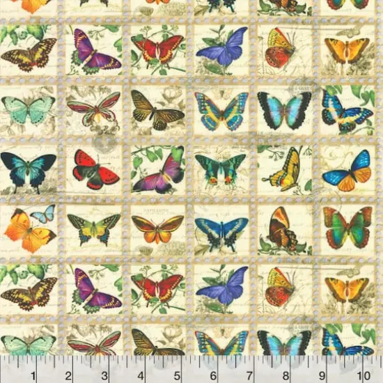 Robert Kaufman Butterflies Cotton Fabric {3}