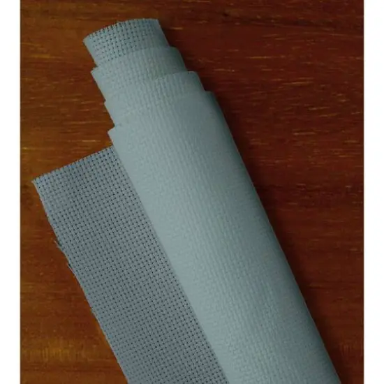 Essentials by Leisure Arts 14 Count Aida Cloth, 30" x 36" Light Blue {3}