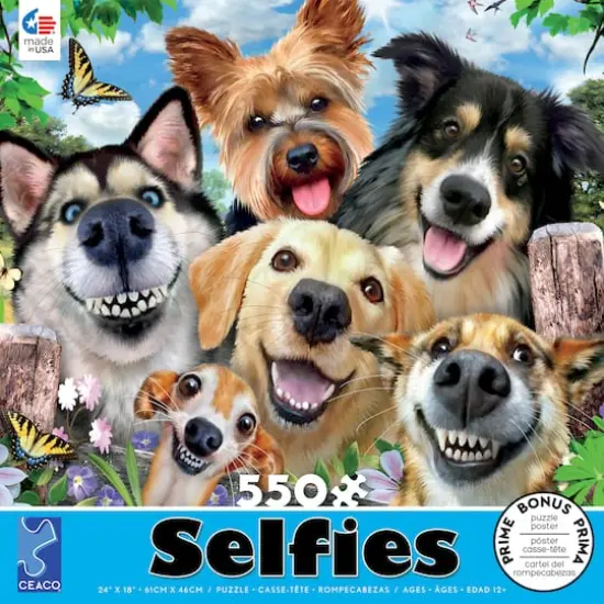 Assorted Ceaco&reg; Animal Selfies Jigsaw Puzzle {11}