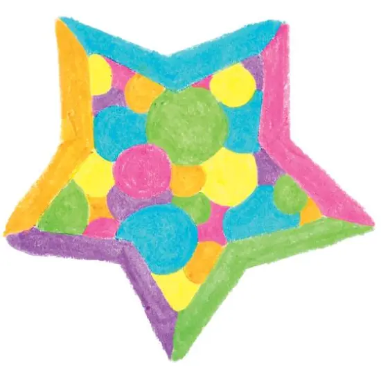 Faber-Castell 6 Color Neon Gel Crayons {9}