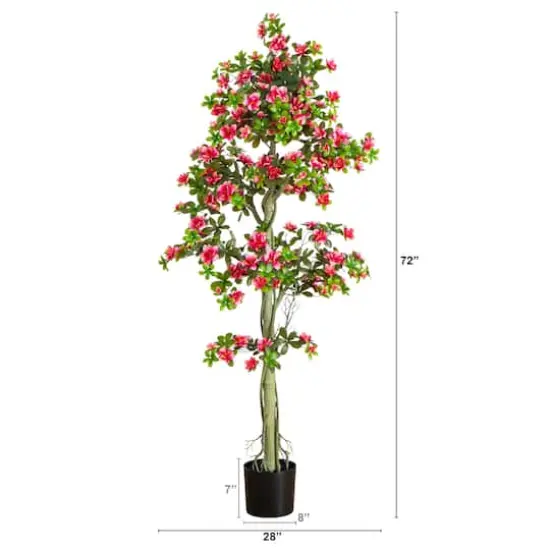6ft. UV Resistant Artificial Azalea Tree (Indoor/Outdoor) {3}