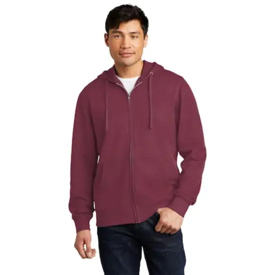 District&reg; V.I.T.&trade; Fleece Full-Zip Hoodie Plum {4}