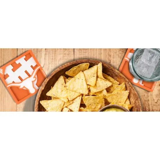 College Team 3D Logo Series Coasters, 2ct. Texas Longhorns {4}