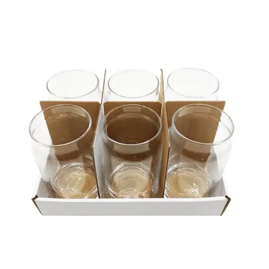 16oz. Clear Glass Cans by Ashland&reg;, 6ct. {3}