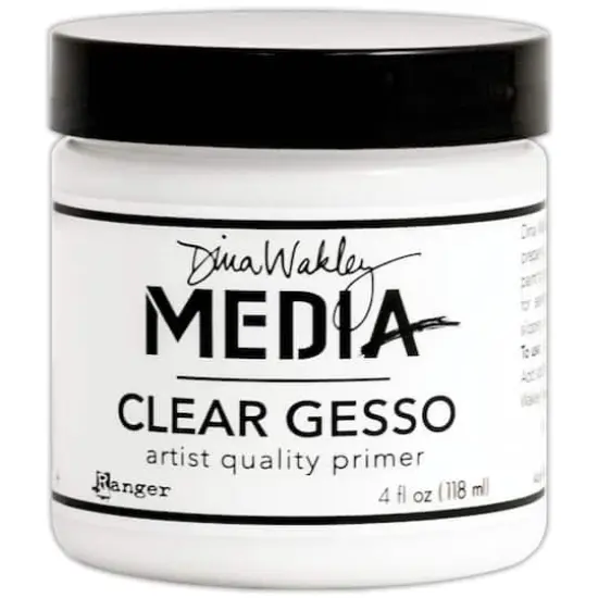 Dina Wakley Media Clear Gesso, 4oz. {1}