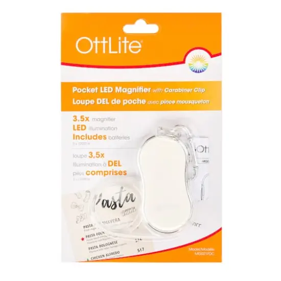 Ottlite Pocket Lighted Magnifier {4}